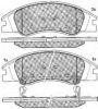 BSF 10825 Brake Pad Set, disc brake